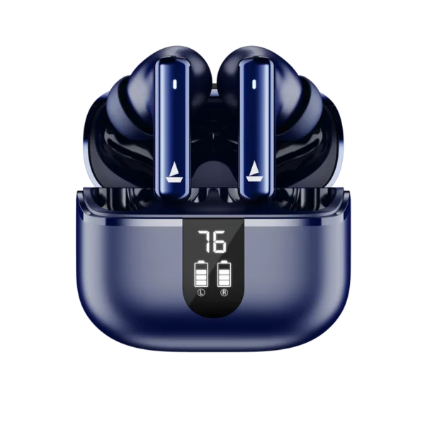 boat earbuds blue